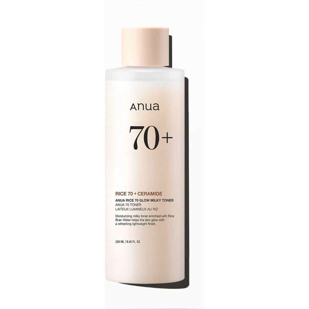 ANUA Rice 70+ glowy milky toner