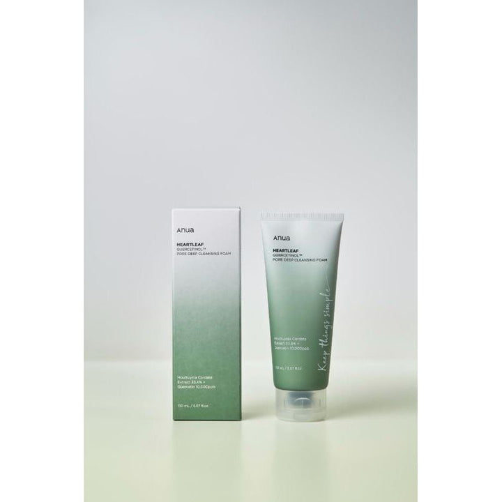 ANUA - Mousse nettoyante en profondeur Heartleaf Quercetinol Pore - 150ml