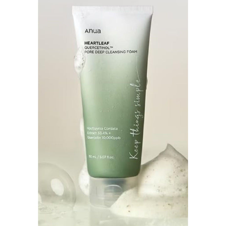 ANUA - Mousse nettoyante en profondeur Heartleaf Quercetinol Pore - 150ml