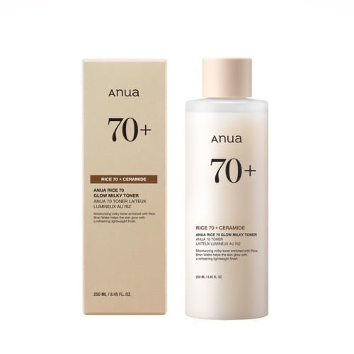 ANUA Rice 70+ glowy milky toner
