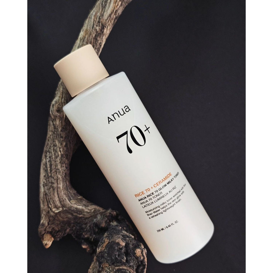 ANUA Rice 70+ glowy milky toner