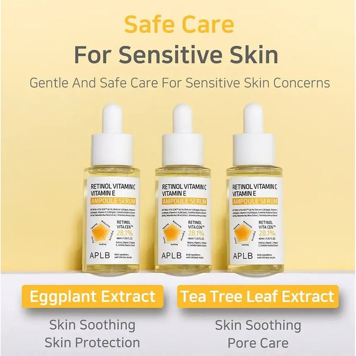 APLB - RETINOL VITAMIN C VITAMIN E Ampoule 40 ml
