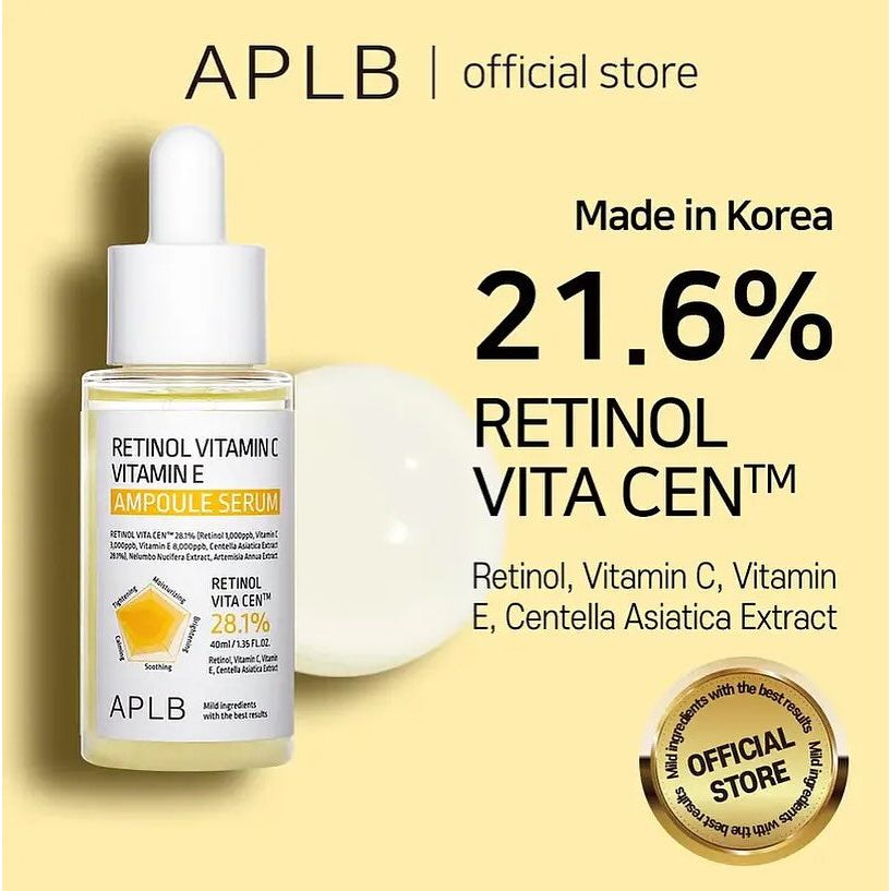 APLB - RETINOL VITAMIN C VITAMIN E Ampoule 40 ml